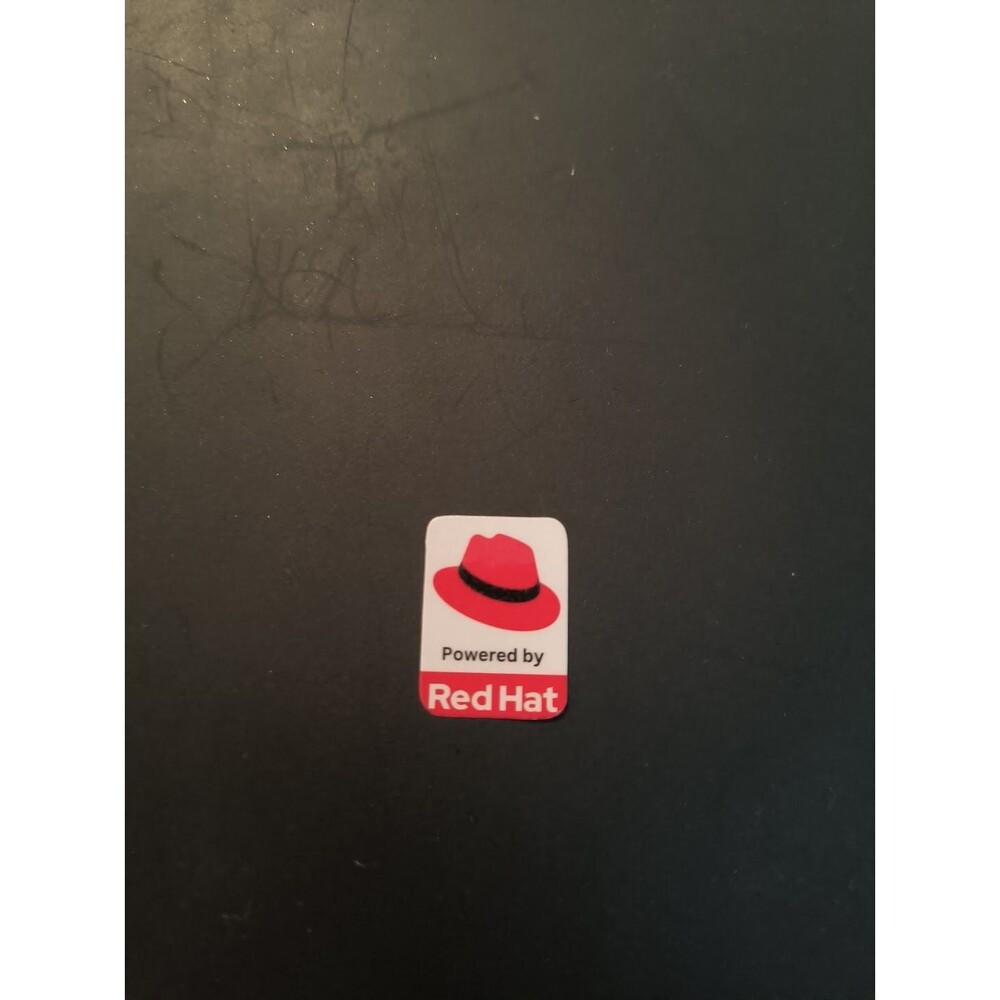Red Hat Linux Sticker / Decal / Badge (6 Pack)